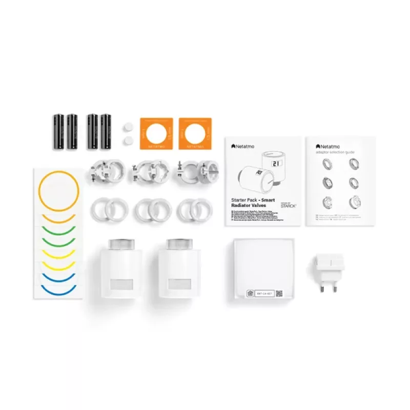 Netatmo NVP01-DE Θερμοστατική βαλβίδα καλοριφέρ Κατάλληλη για εσωτερικό χώρο