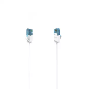 Hama Flexi-schlank καλώδιο δικτύου Λευκό 3 m Cat6a U/UTP (UTP)