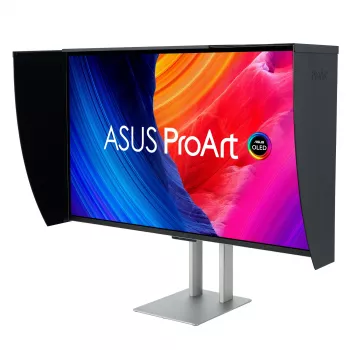 ASUS ProArt OLED PA32UCDMR-K Οθόνη υπολογιστή 80 cm (31,5 ίντσες) 3840 x 2160 Pixel 4K Ultra HD QD-OLED Μαύρο, Ασημί