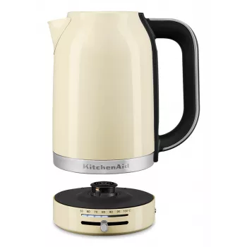 KitchenAid 5KEK1701EAC Βραστήρας 1,7 L 2400 W Μαύρο, Κρεμ, Ανοξείδωτο ατσάλι