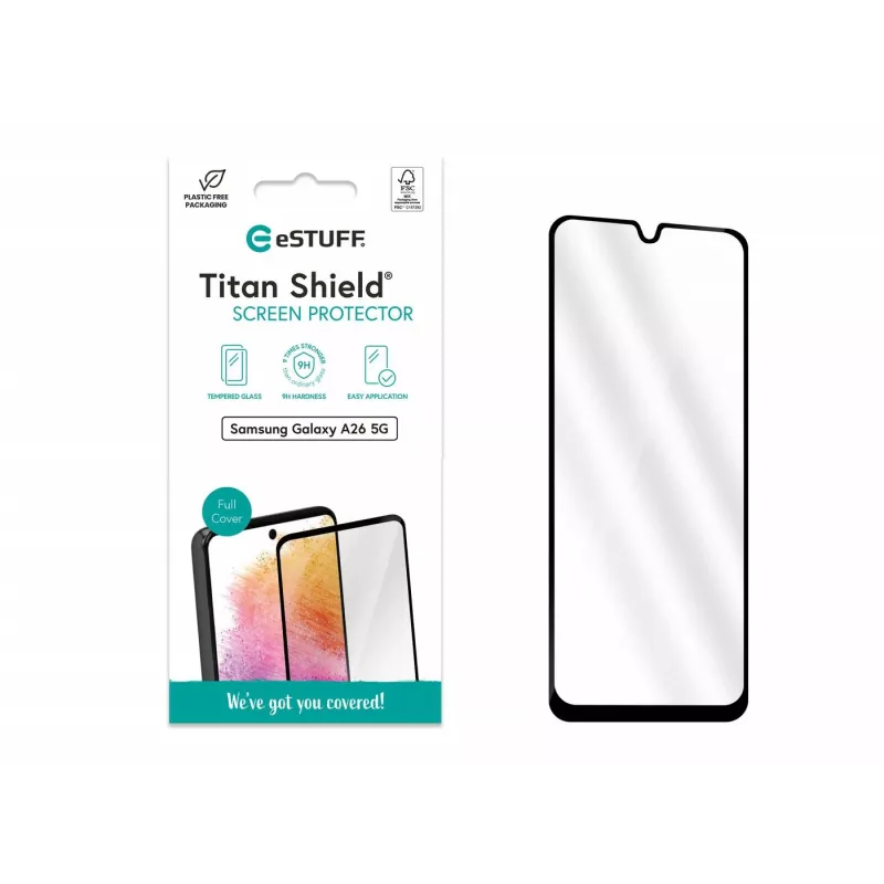 eSTUFF Full Cover Μεμβράνη προστασίας οθόνης, Samsung Galaxy A26 5G (ES504121)