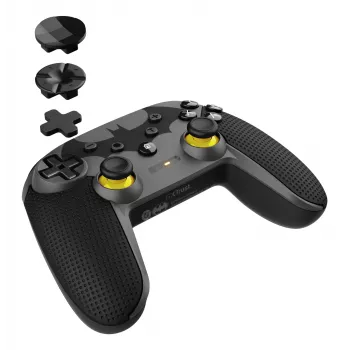 Gamepad TRUST 25789 – Μαύρος χειριστήριο Bluetooth/USB για Android, Nintendo Switch, PC, iOS, εμβέλεια 8 m, καλώδιο 3 m