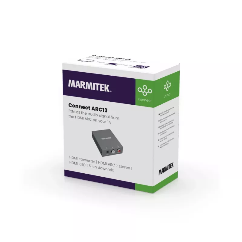 Marmitek Connect ARC13 – HDMI-Audio-Extractor – ARC – CEC
