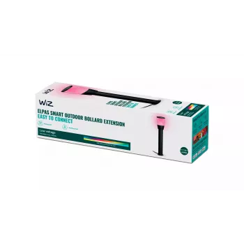 Έξυπνο φωτιστικό κολόνας Signify WiZ Poller Starter-Kit — LED, 220–240 V, μαύρο, 108,5 × 108,5 × 518 mm