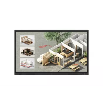 Διαδραστικός πίνακας LG CreateBoard Standard 65 inch (165,1 cm) 4K UHD 3840×2160 Touchscreen VA-Panel Wi‑Fi 6E 40W+20W