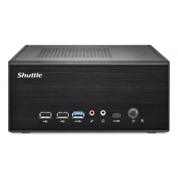 Shuttle XPC λεπτό Barebone XB860G2 - S1851, Intel H860, 1xDP, 2xHDMI, 2 υποδοχές PCIe (1x 16X & 1x X1), 2x Intel LAN (1G + 2,5G), 8x USB, 3x M.2, λειτουργία 24/7