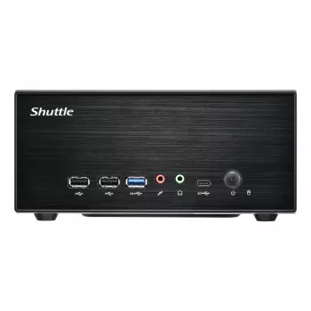 Shuttle XPC λεπτό Barebone XB860G2 - S1851, Intel H860, 1xDP, 2xHDMI, 2 υποδοχές PCIe (1x 16X & 1x X1), 2x Intel LAN (1G + 2,5G), 8x USB, 3x M.2, λειτουργία 24/7