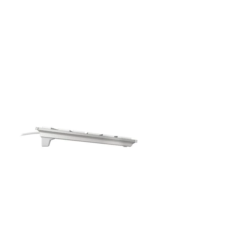 CHERRY KC 6000 λεπτό FOR MAC Πληκτρολόγιο Γραφείου USB AZERTY Γαλλικό Ασημί