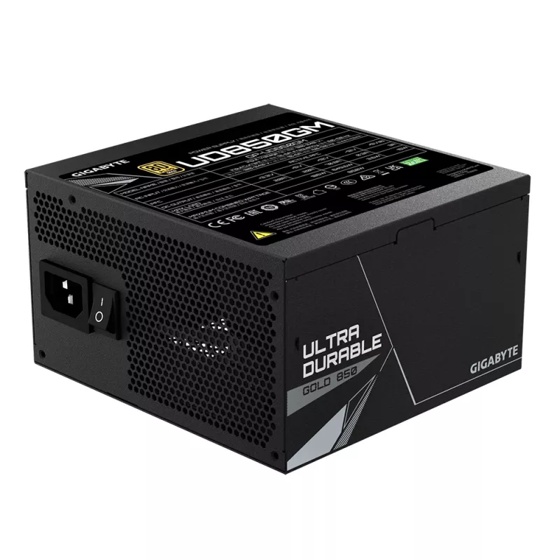 GIGABYTE UD850GM Τροφοδοτικό 850 W 20+4 Pin ATX ATX Μαύρο
