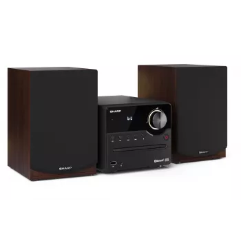 Sharp XL-B512(BR) Σύστημα ήχου σπιτιού Μικροσύστημα ήχου 45 W καφέ