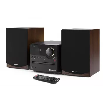Sharp XL-B512(BR) Σύστημα ήχου σπιτιού Μικροσύστημα ήχου 45 W καφέ