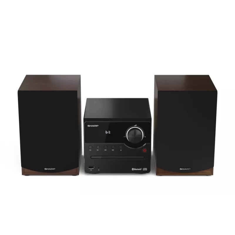 Sharp XL-B512(BR) Σύστημα ήχου σπιτιού Μικροσύστημα ήχου 45 W καφέ
