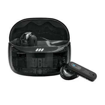 JBL Tune Beam 2 Ghost Edition ακουστικά ασύρματα in-ear μουσική/καθημερινότητα Bluetooth μαύρο