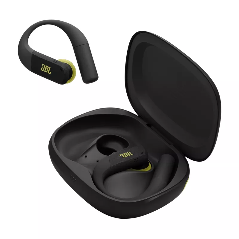 JBL Endurance Peak 4 True Wireless αθλητικά ακουστικά, μαύρο/Limette