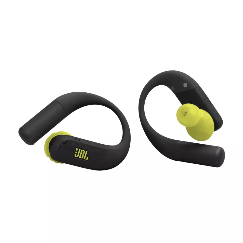 JBL Endurance Peak 4 True Wireless αθλητικά ακουστικά, μαύρο/Limette