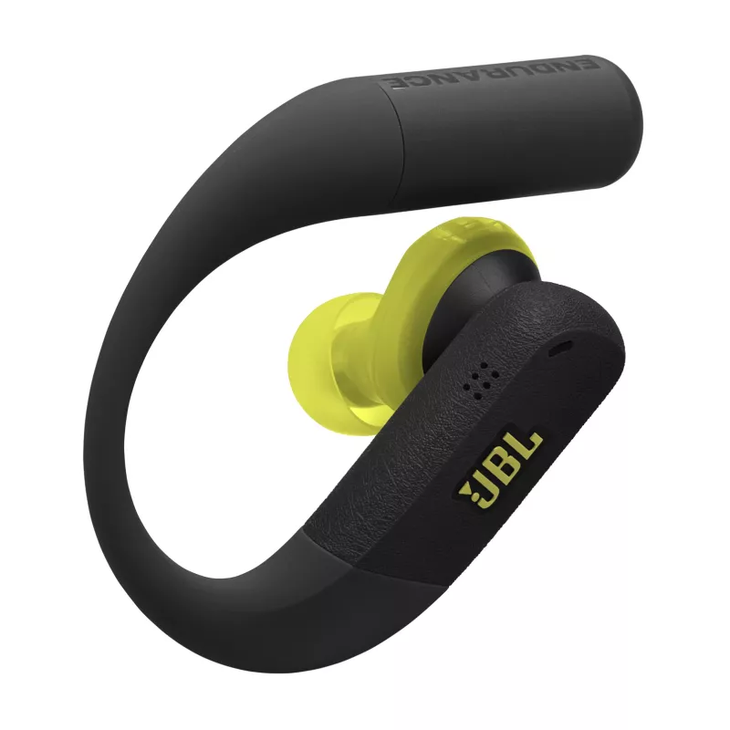 JBL Endurance Peak 4 True Wireless αθλητικά ακουστικά, μαύρο/Limette