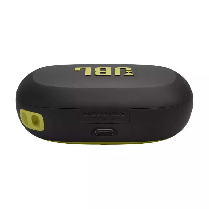 JBL Endurance Peak 4 True Wireless αθλητικά ακουστικά, μαύρο/Limette