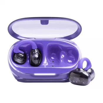 JBL Soundgear Clips ακουστικά True Wireless Stereo (TWS) Ear-hook κλήσεις/μουσική Bluetooth μωβ