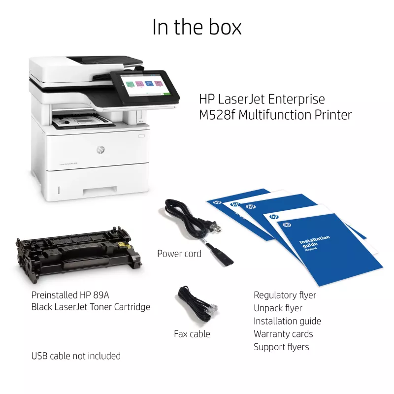 Πολυλειτουργικός εκτυπωτής HP LaserJet Enterprise MFP M528f Laser μονόχρωμη εκτύπωση