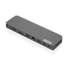 Lenovo 40AU0065EU USB-C Mini Dock, ενσύρματος σταθμός σύνδεσης, 65 W, HDMI, VGA, RJ-45, USB 3.0 (USB 3.2 Gen 1), USB-A, μαύρος