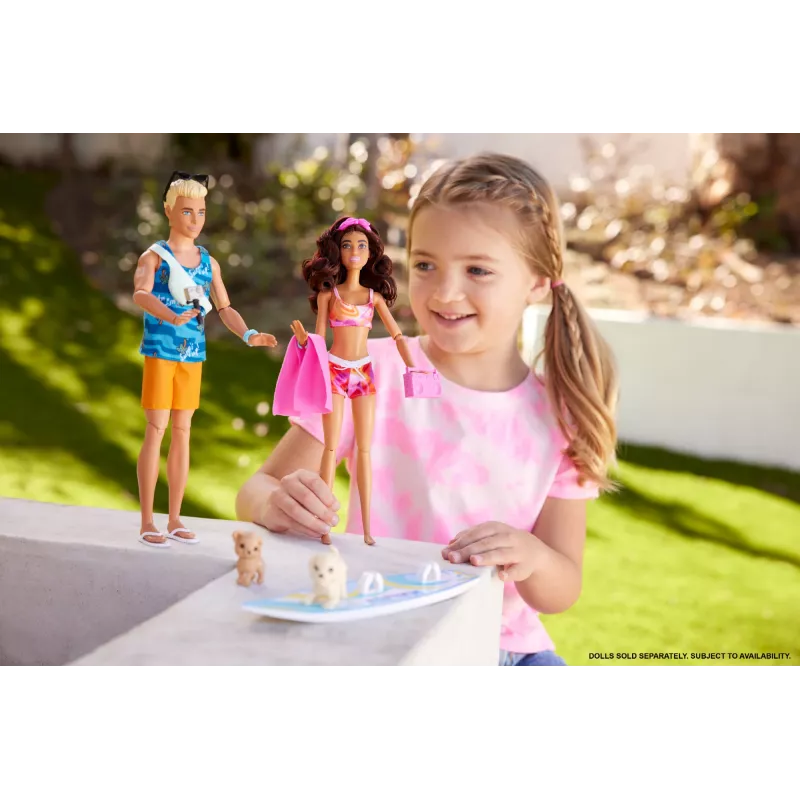 Κούκλα μόδας Barbie HPL69 πολύχρωμη 310 mm πλαστικό ύφασμα
