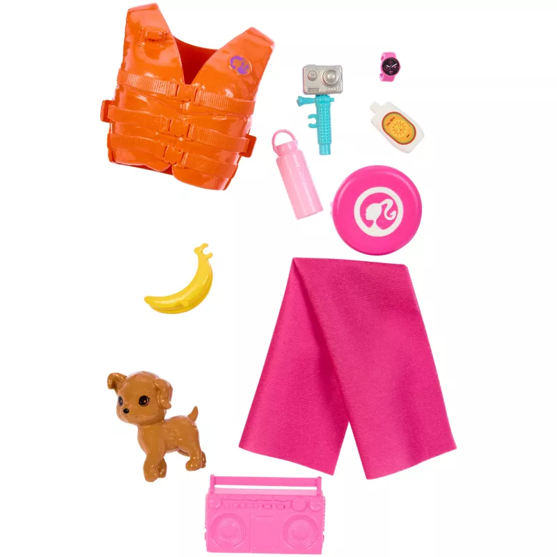 Κούκλα μόδας Barbie HPL69 πολύχρωμη 310 mm πλαστικό ύφασμα