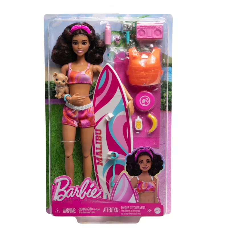 Κούκλα μόδας Barbie HPL69 πολύχρωμη 310 mm πλαστικό ύφασμα