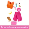Κούκλα μόδας Barbie HPL69 πολύχρωμη 310 mm πλαστικό ύφασμα