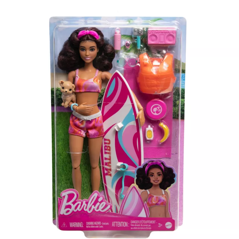 Κούκλα μόδας Barbie HPL69 πολύχρωμη 310 mm πλαστικό ύφασμα