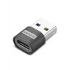 Lenovo 4X91C99226 προσαρμογέας καλωδίου USB-C USB-A μαύρο