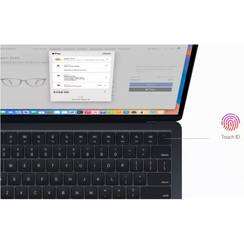 Laptop Apple MacBook Air 15,3 ιντσών M4 24 GB 512 GB SSD Apple GPU macOS
