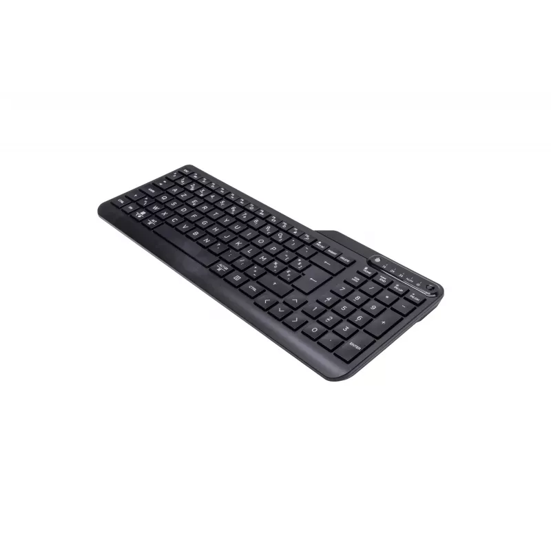HP 460 Πολυσυσκευαστικό ασύρματο πληκτρολόγιο Bluetooth – AZERTY, βελγικό, μαύρο