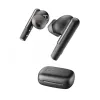 HP Poly Voyager Free 60 UC M Carbon μαύρα ακουστικά earbuds +BT700 προσαρμογέας USB-C +Basic Charge Case