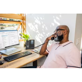 HP Poly CCX 505 Επαγγελματικό τηλέφωνο πολυμέσων για Microsoft Teams και PoE