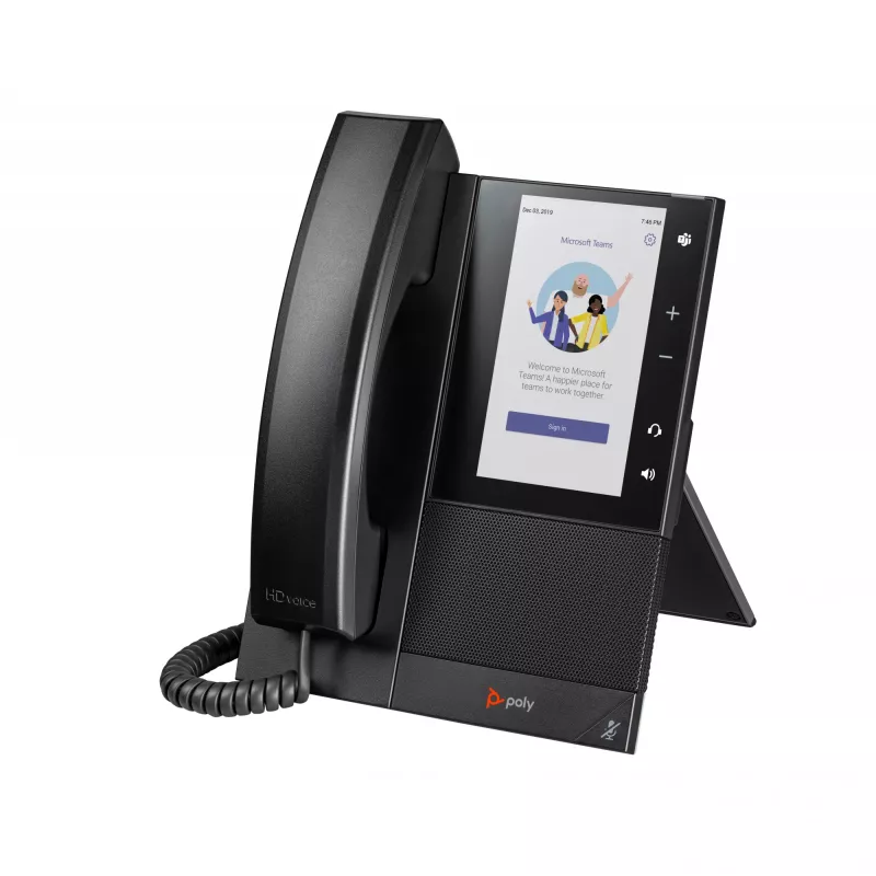 HP Poly CCX 505 Επαγγελματικό τηλέφωνο πολυμέσων για Microsoft Teams και PoE