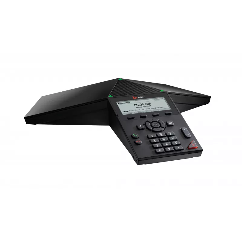 HP Poly Trio 8300 Τηλέφωνο τηλεδιάσκεψης IP με PoE, χωρίς μονάδα ραδιοσυχνοτήτων