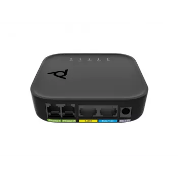 Προσαρμογέας Voice-Port POLY ATA 402 2FXS Προσαρμογέας VoIP με Open SIP, G.711/OPUS, συνεχές ρεύμα, είσοδος 100–240 V AC