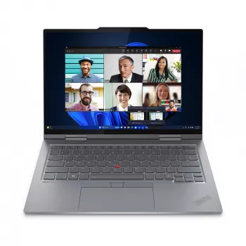 Lenovo ThinkPad X1 2-in-1 Gen 9 Intel Core Ultra 7 155U Υβριδικό (2-in-1) 35,6 cm (14 ιντσών) Οθόνη αφής WUXGA 16 GB LPDDR5x-SDRAM 512 GB SSD Wi-Fi 6E (802.11ax) Windows 11 Pro Γερμανικά γκρι