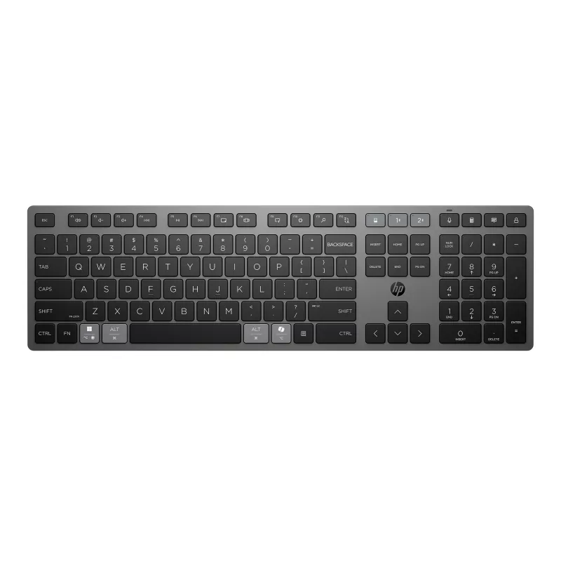 HP 720 επαναφορτιζόμενο ασύρματο πληκτρολόγιο πολλαπλών συσκευών
