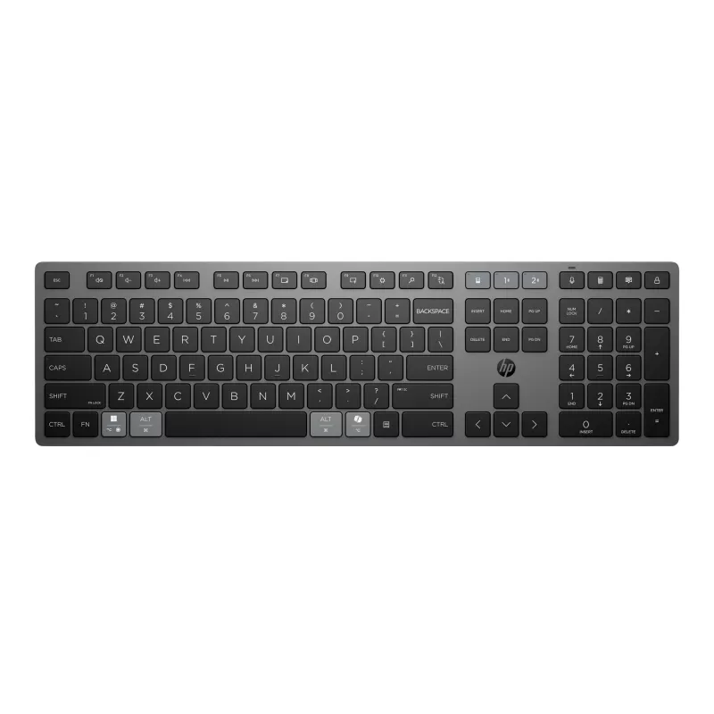 HP 720 επαναφορτιζόμενο ασύρματο πληκτρολόγιο πολλαπλών συσκευών