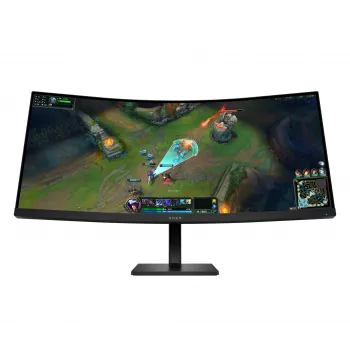 Οθόνη υπολογιστή HP OMEN LCD 34c G2 curved VA 34 86,4 cm WQHD 3440x1440 1ms 185 Hz 400 nits2xHDMIDPVESA 86,4 cm (34 ίντσες) 3440 x 1440 Pixel Wide Quad HD Μαύρο