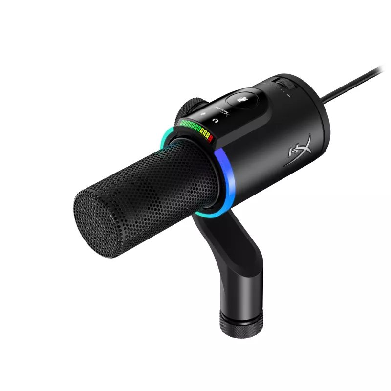 HyperX FlipCast – USB/XLR δυναμικό μικρόφωνο (Μαύρο), Δυναμικό μικρόφωνο, -10 dB, 20 - 20000 Hz, 0,05 %, 1 Ω, 192 kHz