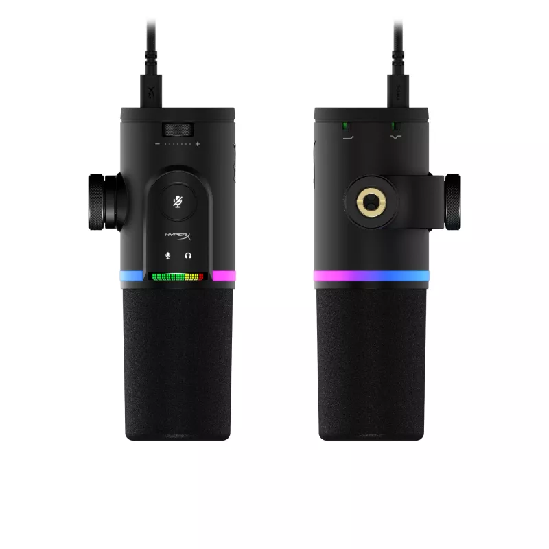 HyperX FlipCast – USB/XLR δυναμικό μικρόφωνο (Μαύρο), Δυναμικό μικρόφωνο, -10 dB, 20 - 20000 Hz, 0,05 %, 1 Ω, 192 kHz