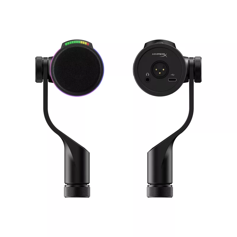 HyperX FlipCast – USB/XLR δυναμικό μικρόφωνο (Μαύρο), Δυναμικό μικρόφωνο, -10 dB, 20 - 20000 Hz, 0,05 %, 1 Ω, 192 kHz