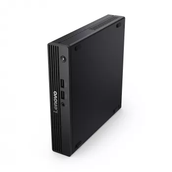Mini-PC Lenovo V100q 13GG Tiny Intel N100, 8 GB DDR5 RAM, 256 GB SSD, Wi‑Fi 6, γερμανικό πληκτρολόγιο, μαύρο