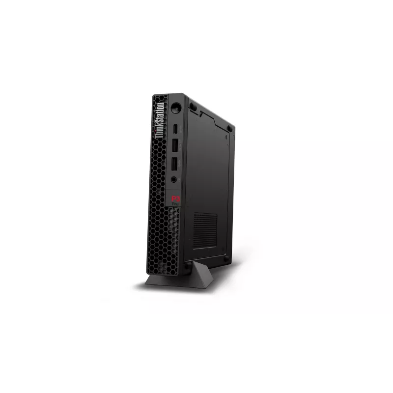 Lenovo ThinkStation P3 Tiny Gen 2 Intel Core Ultra 7 265 16 GB DDR5-SDRAM 512 GB SSD NVIDIA RTX A400 Windows 11 Pro Mini-PC Workstation μαύρο