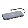 Verbatim CMH-14 USB Type-C 5000 Mbit/s ασημί