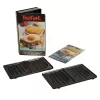 Tefal XA800112 Πλάκες τοστ για SW852, μαύρο