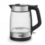 Tefal Γυάλινος βραστήρας KI605830 ηλεκτρικός βραστήρας 1,7 L 2200 W μαύρο, ασημί, διαφανές