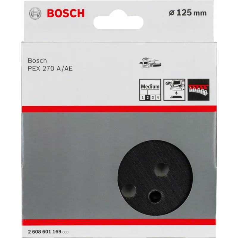 Bosch 2 608 601 169 εξάρτημα λείανσης 1 τεμ. πλάκα λείανσης